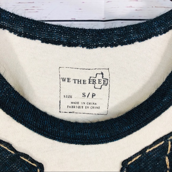 Free people We the free / sweater tee! - Picture 3 of 8